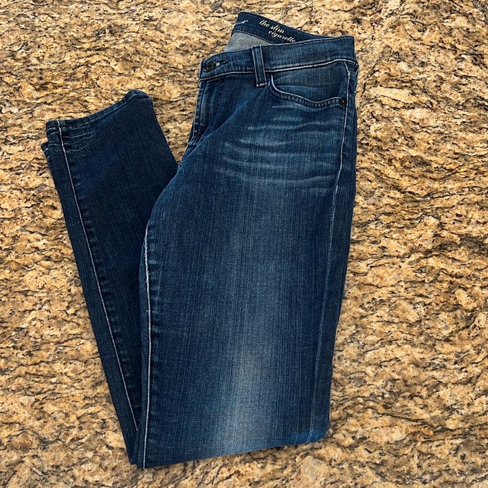 7 For All Mankind Slim Cigarette Jean - Size 28